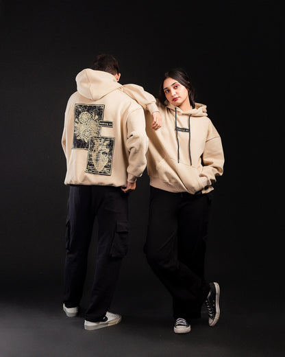 Moving On Hoodie - Sandy Beige